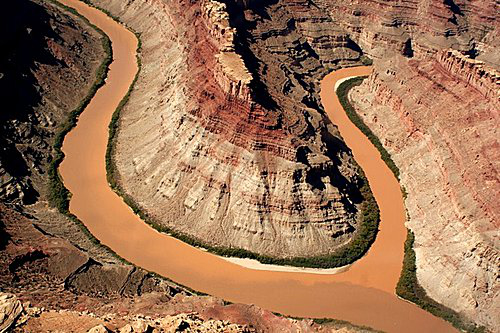 The Green River meets the mighty Colorado River